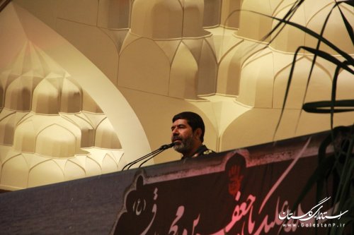 کاروان دردانه های دست بسته وارد شهر گرگان شد 