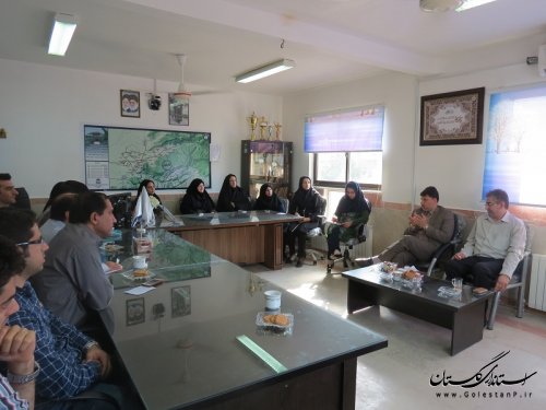 نشست فرماندار گالیکش با کارکنان شبکه بهداشت