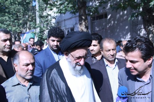 تشییع باشکوه 13شهید غواص درشهرستان گرگان