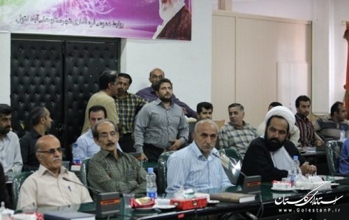 مراسم تودیع ومعارفه رئیس اداره ورزش وجوانان شهرستان علی آبادکتول