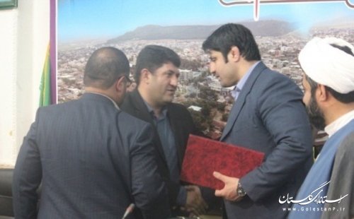 مراسم تودیع ومعارفه رئیس اداره ورزش وجوانان شهرستان علی آبادکتول