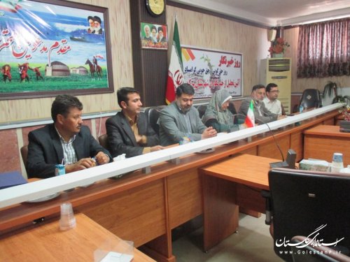 تجلیل از مسئولین روابط عمومی نمونه و خبرنگاران شهرستان ترکمن