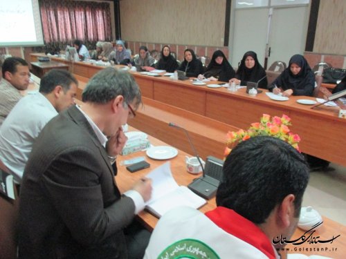 جلسه کارگروه بانوان شهرستان ترکمن تشکیل شد