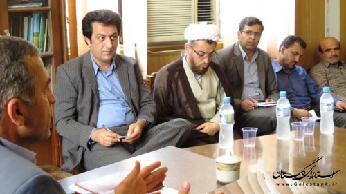 مراسم معارفه مدیر جدید اداره تعاون روستایی شهرستان کردکوی برگزار شد