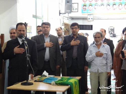 حضور کاروان زیر سایه خورشید در شهرستان رامیان