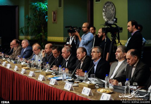 حضور استاندار گلستان در جلسه مشترک هیات دولت با استانداران