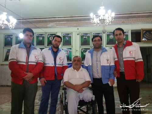 تکریم اعضای جوان و فعال علی آبادکتول از مقام شامخ جانبازان و آزادگان