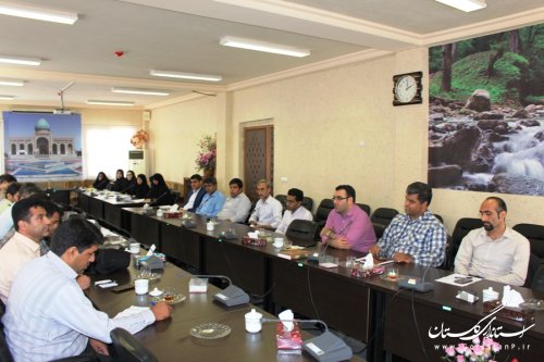 جلسه کمیته اطلاع رسانی شهرستان آزادشهر برگزار شد