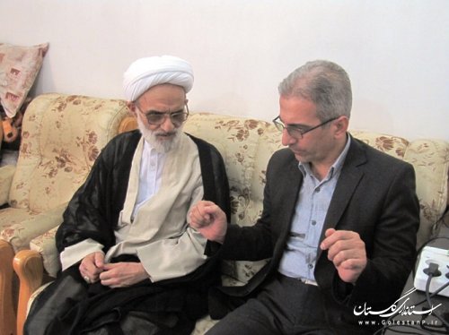 بازدید فرماندار کردکوی از پروژه در حال ساخت حوزه ی علیمه شهرستان