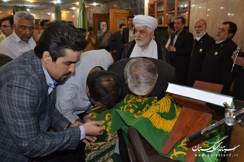 حضور خدام حرم مطهر رضوی در استانداری گلستان 