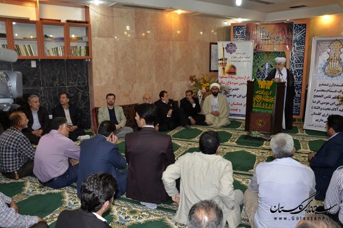حضور خدام حرم مطهر رضوی در استانداری گلستان 