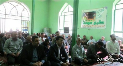همایش تکریم امامزادگان در امامزاده خالد (ع) روستای برفتان علی آباد کتول