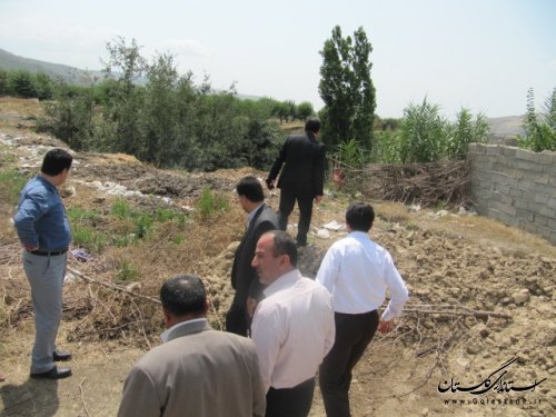بازدید مدیرعامل آب و فاضلاب روستایی استان از روستاهای بدون آب شهرستان کلاله