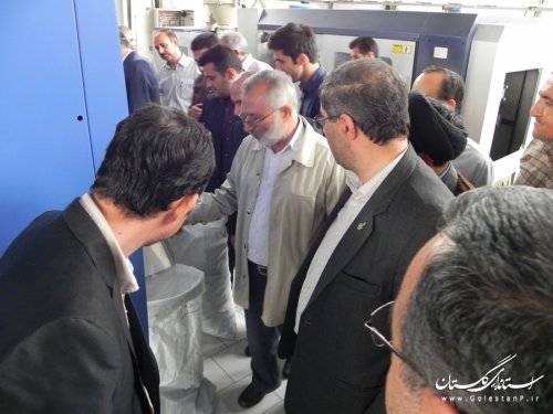 افتتاح کارگاه تولید پلی فرم در شهرک صنعتی مینودشت