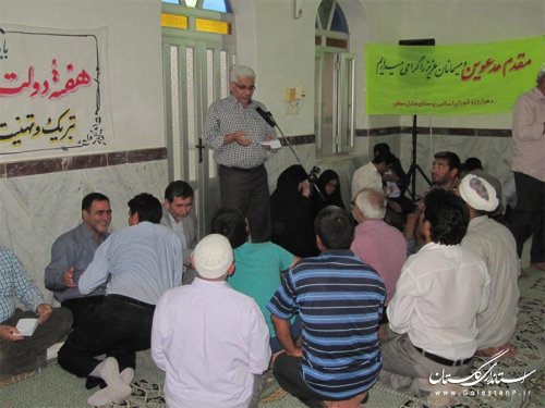 فرماندار ویژه گنبد کاووس با مردم روستای سارلی سفلی دیدار کرد