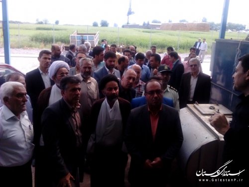 بهره برداری از 66 پروژه جهاد کشاورزی در علی آبادکتول