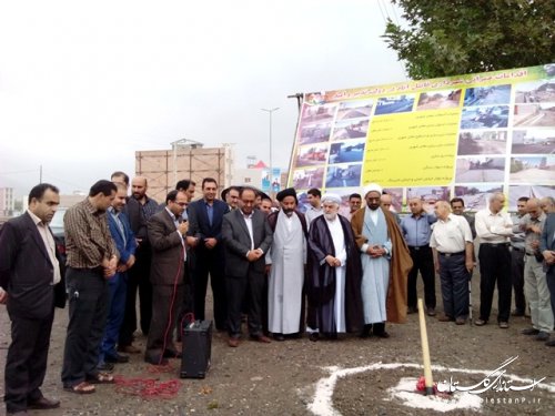 طرح های عمرانی فاضل آبادافتتاح وکلنگ زنی شد