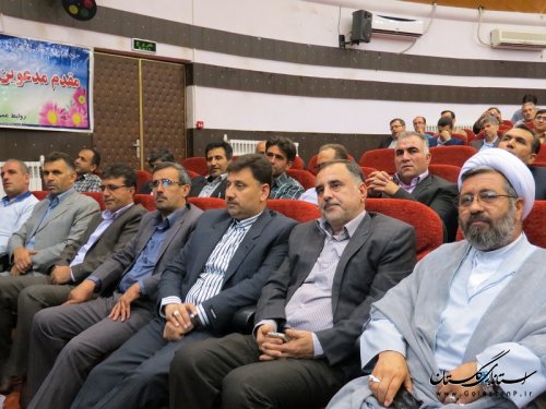 مراسم میلاد امام رضا (ع) و روز کارمند در گالیکش برگزار شد