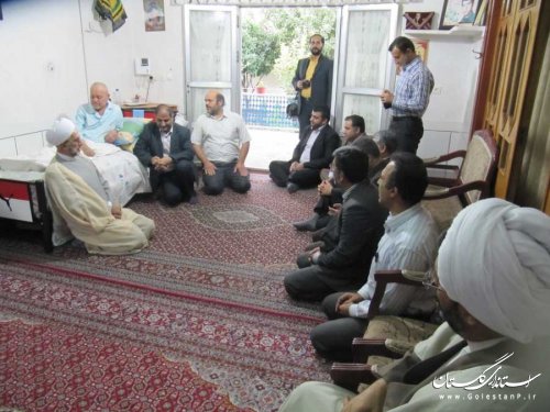 فرماندار بندرگز با خانواده شهید ربانی دیدار کرد