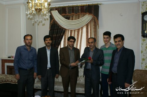 ديدار و تكريم خانواده شهداو کارمندان ایثارگر اداره کل حمل و نقل و پایانه های استان