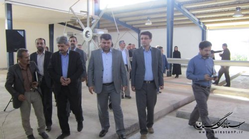 افتتاح اولین کارخانه تولیدی پلی اتیلن شرق استان در شهرک صنعتی رامیان