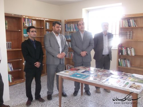 افتتاح هفتمین کتابخانه روستایی شهرستان رامیان در روستای توران ترک