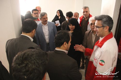پایگاه امداد و نجات بین شهری (توکستان چهارباغ) شهرستان گرگان  افتتاح شد
