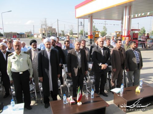 افتتاح ششمین جایگاه عرضه فرآورده های نفتی در سطح شهرستان