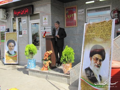 افتتاح ششمین جایگاه عرضه فرآورده های نفتی در سطح شهرستان
