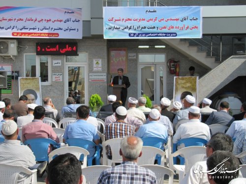 افتتاح ششمین جایگاه عرضه فرآورده های نفتی در سطح شهرستان