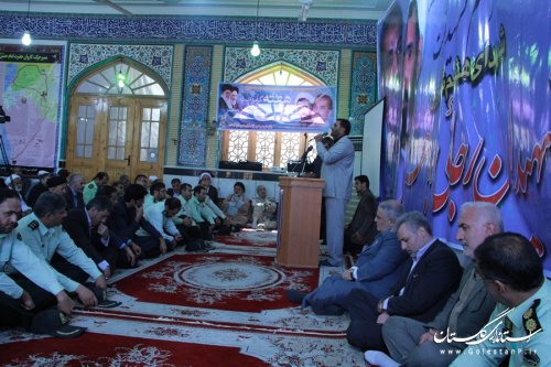 مراسم گرامیداشت شهیدان رجایی و باهنر در گرگان برگزار شد