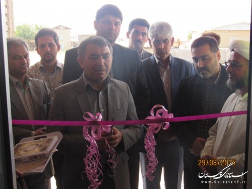 مسکن مددجوی کمیته امداد امام (ره) با حضور فرماندار گمیشان افتتاح شد