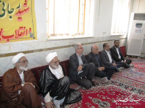 برگزاری مراسم گرامیداشت شهدای دولت در کردکوی