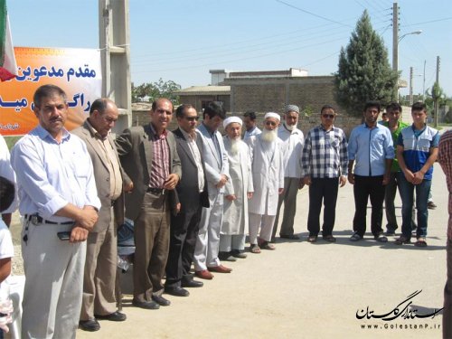 ساختمان دهیاری روستای حاجیلر قلعه گنبد کاووس افتتاح شد