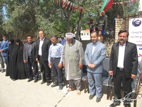 ساختمان دهیاری روستای حاجیلر قلعه گنبد کاووس افتتاح شد