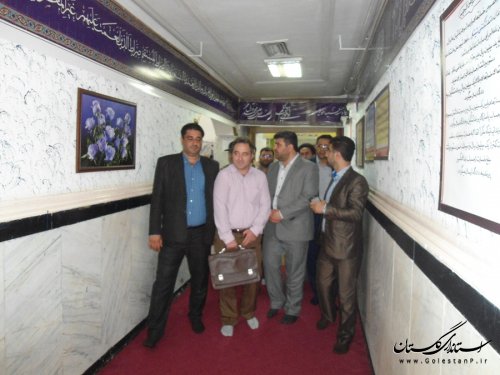 بازدید فرماندار و اعضای ستاد پیشگیری از وقوع جرم رامیان از زندان گنبد کاووس