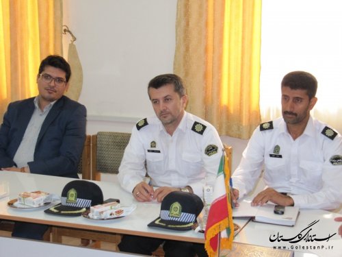 برگزاری دومین جلسه شورای ترافیک شهرستان آق قلا