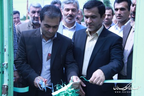 افتتاح طرح هادی روستای اسپومحله به مناسبت هفته دولت