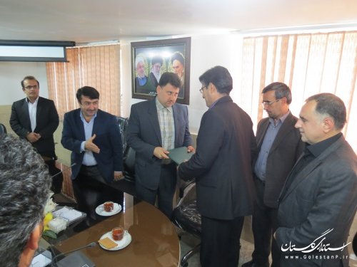 سرپرست اداره میراث فرهنگی، صنایع دستی و گردشگری گالیکش معارفه شد