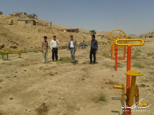 بازدید بخشدار مرکزی کلاله از پل ورودی روستای اوقچی