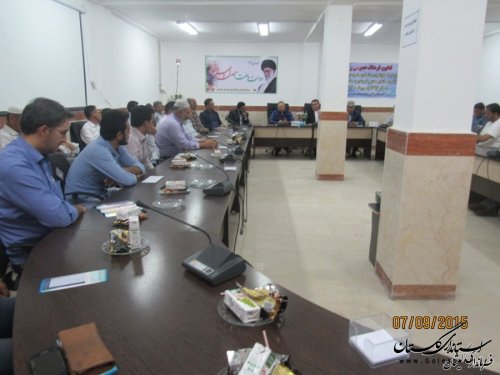 تعاونگران،اتحادیه ها و نماینده اتاق تعاون شهرستان با فرماندار گمیشان دیدار کرد