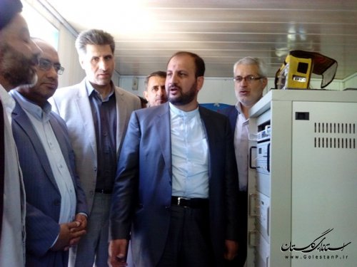 افتتاح فرستندهای دیجیتال صداوسیما درروستای بالاچلی از توابع بخش کمالان