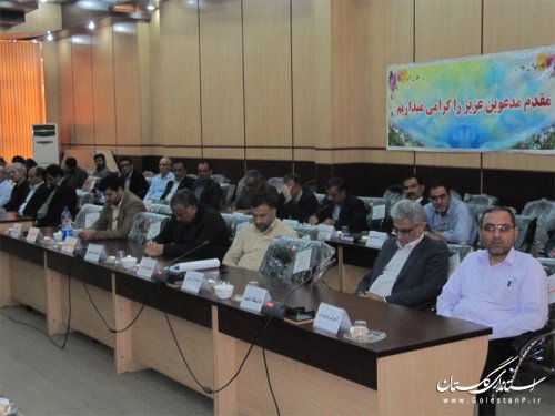 تاکید فرماندارگنبد کاووس بر رعایت قانون و عدالت در خصوص بکارگیری نیروهای دستگاههای دولتی