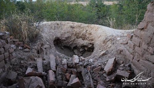 گنبد تاتا، میراثی زخم خورده از تیشه حفاران در قلب دهستان زاوه کوه کلاله
