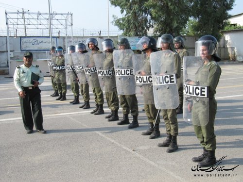 مانور سناریوی فرضی اقتدار نیروی انتظامی برگزار گردید