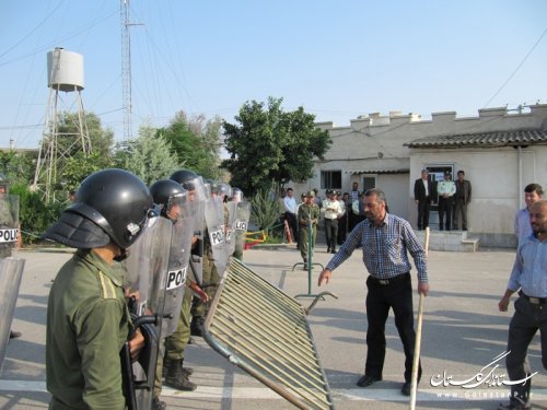 مانور سناریوی فرضی اقتدار نیروی انتظامی برگزار گردید