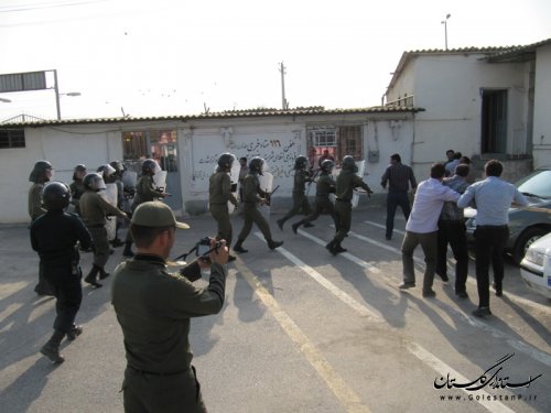 مانور سناریوی فرضی اقتدار نیروی انتظامی برگزار گردید