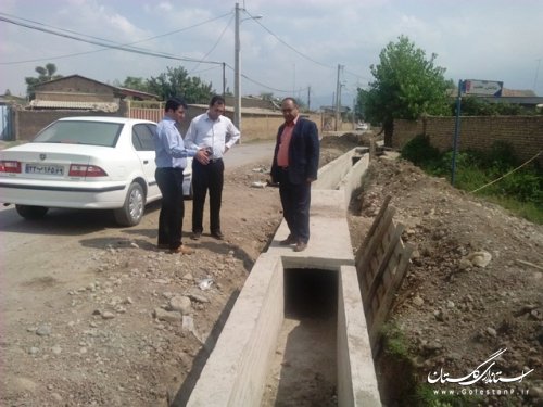 بازدید فرماندار از پروژه های بنیاد مسکن شهرستان علی آباد