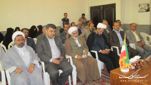 معارفه رئیس جدید اداره تبلیغات اسلامی شهرستان رامیان