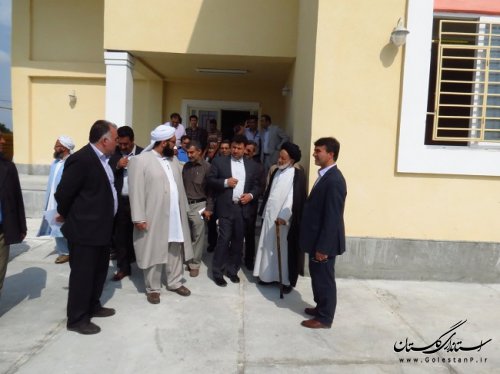 نخستین مدرسه بنیاد برکت در گالیکش افتتاح شد 
